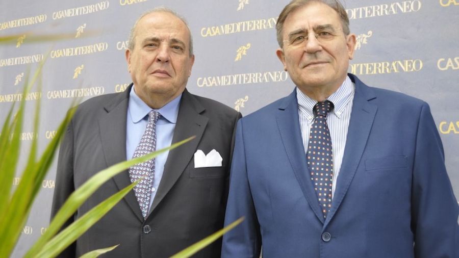 Javier Elorza y Ángel Gómez - Foto: María Gilabert / Revista Casa Mediterráneo.
