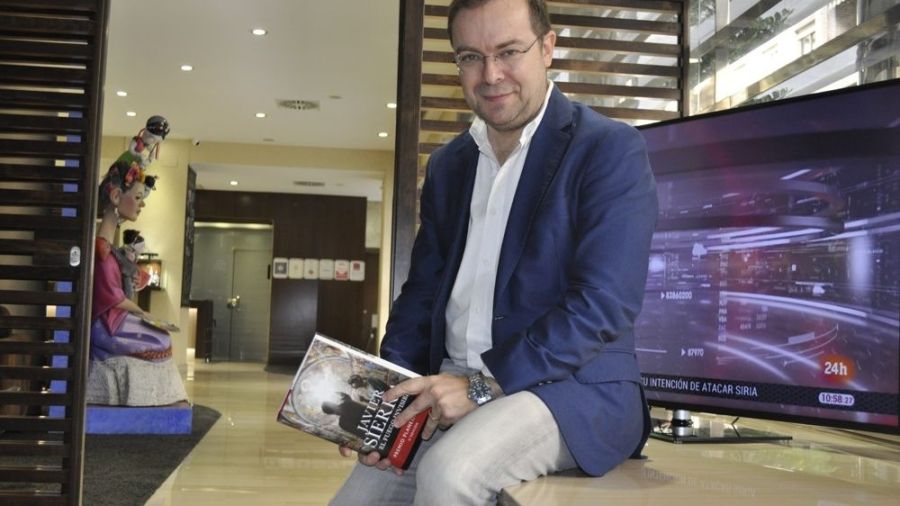 Javier Sierra - © María Gilabert / Revista Casa Mediterráneo.