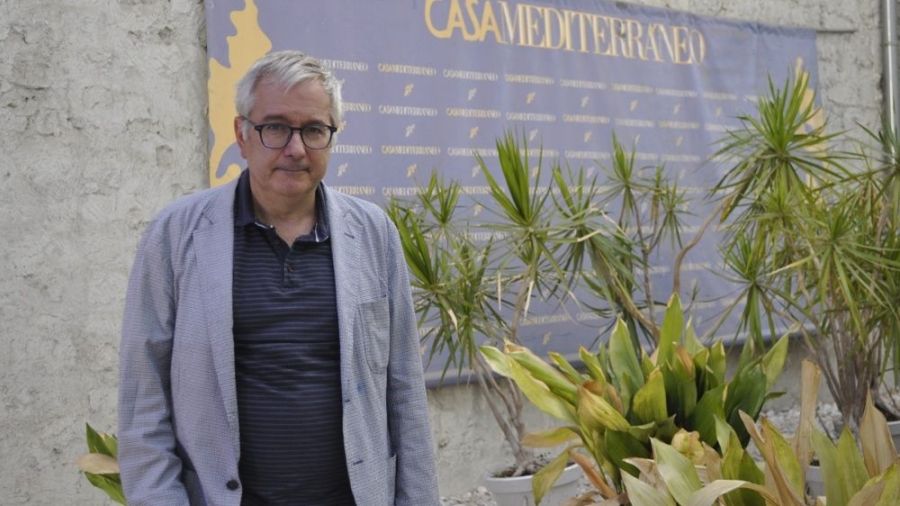 Alfonso Armada en Casa Mediterráneo - © María Gilabert / Revista Casa Mediterráneo.