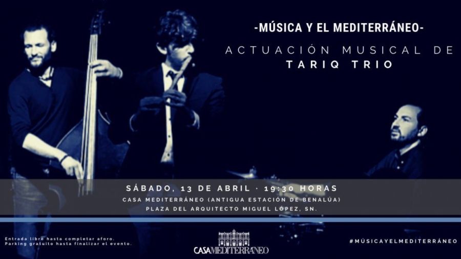 Cartel del concierto de Tariq.