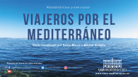 Cartel de Viajeros por el Mediterráneo.