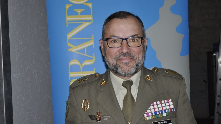 General Demetrio Muñoz - Foto: María Gilabert / Revista Casa Mediterráneo.