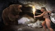 “Si un oso entrara en tu cueva… ¿te pondrías a recoger bayas?” - Ilustración de José Antonio Peñas / SINC.