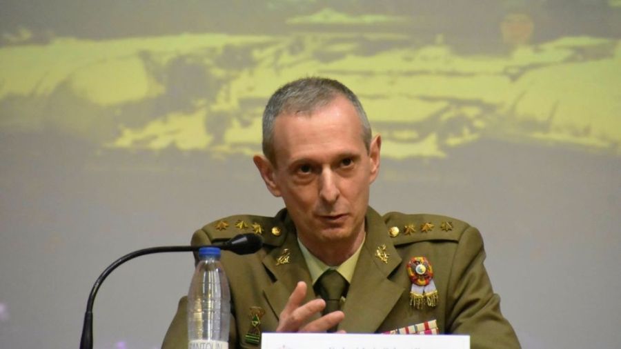 Coronel José Luis Calvo Albero - © Gonzalo González de Vega (UCAV).