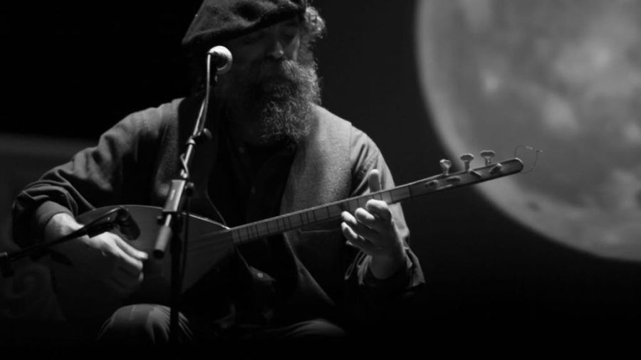 El músico Christos Kanelos.