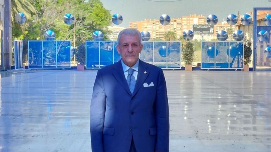 El General en la reserva Gennaro Scala del Arma dei Carabinieri de Italia y vicepresidente de Radix Intelligentia - © María Gilabert / Revista Casa Mediterráneo.