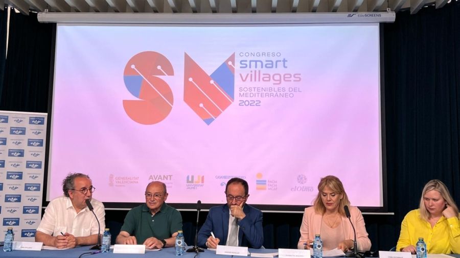 Antonio Collado, primero a la izquierda, en el evento celebrado en Casa Mediterráneo.