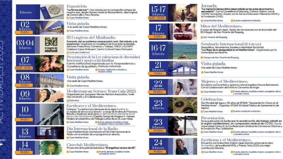 Programación febrero 2023