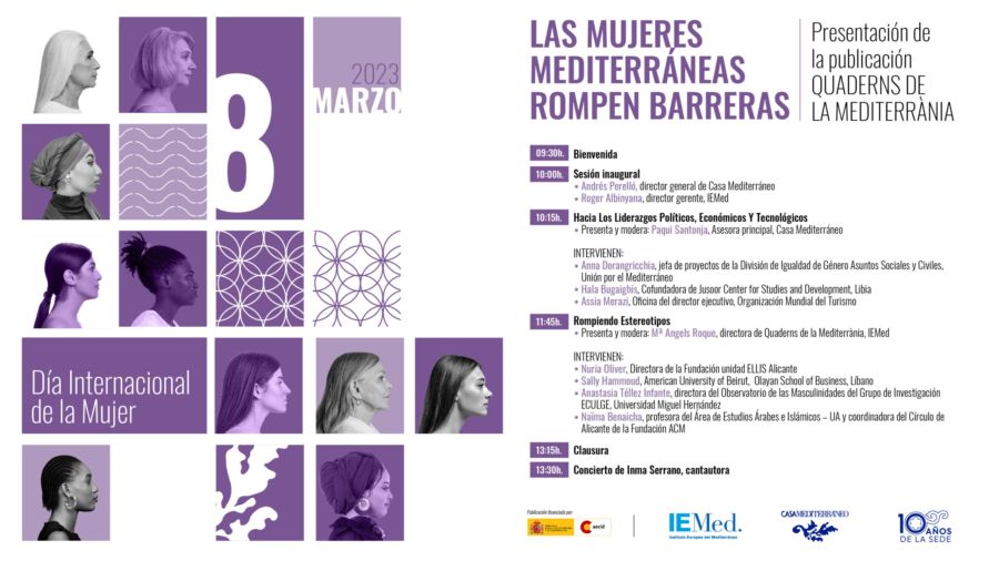 8M Programa Mujeres Mediterráneas.