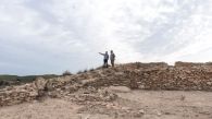 Rodaje del documental 'Territorio tartessos'.