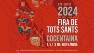 Cartel de la Fira de Tots Sants de Cocentaina 2024.