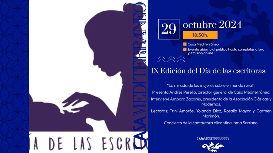 Cartel del Día de las Escritoras.