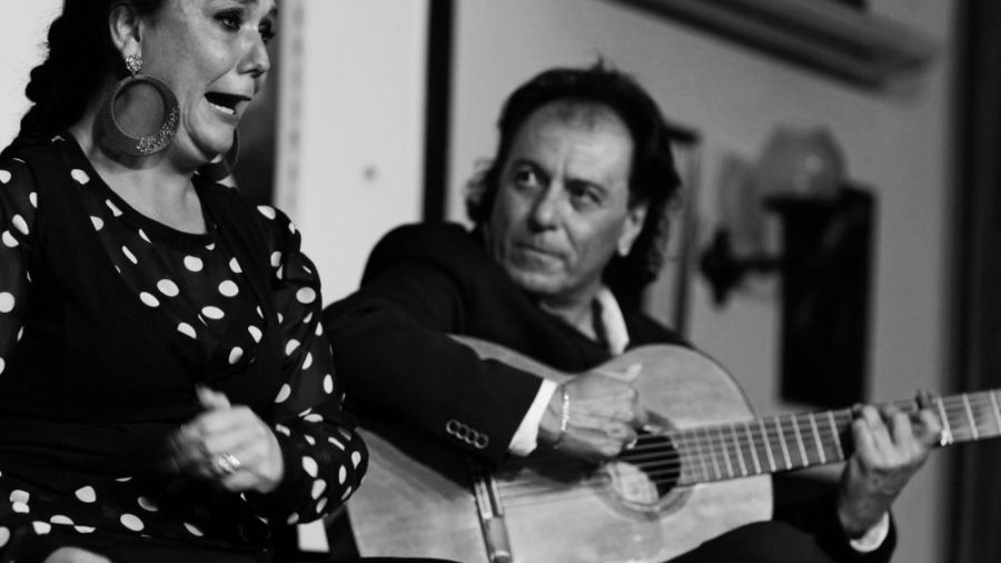 "La Yiya" y Antonio Carrión.
