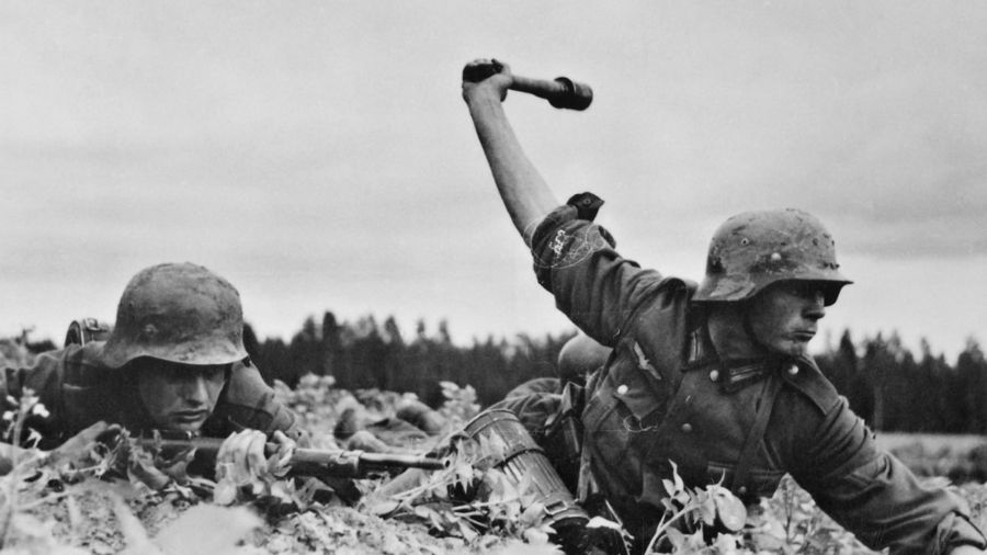 Combatientes en la Segunda Guerra Mundial.