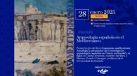 Cartel de la presentación del libro ‘Conexiones mediterráneas’.
