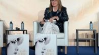 María Dueñas durante la presentación de su nueva novela en Casa Mediterráneo.