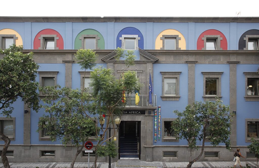 Fachada de Casa África en Las Palmas de Gran Canaria