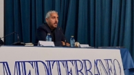 Salah Salhi, durante su participación en la Semana Alicante-Orán, celebrada el pasado mayo en Casa Mediterráneo.